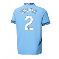 Manchester City Kyle Walker #2 Fußballbekleidung Heimtrikot 2024-25 Kurzarm